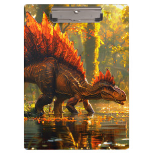 Carpeta De Pinza Dinosaurio