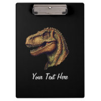 Dinosaurio verde rojo personalizado T-Rex Tyrannos