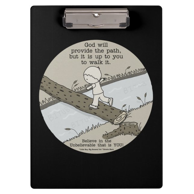 Carpeta De Pinza Dios proporciona un camino (Anverso)