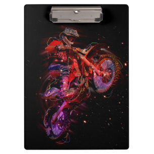 Carpeta De Pinza Dirt Bike