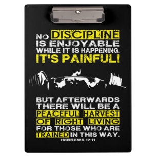 Carpeta De Pinza DISCIPLINA - Motivación de entrenamiento en cuádru