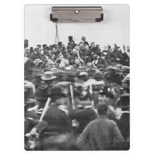 Carpeta De Pinza Discurso de Gettysburg de Abe Lincoln: Fin de la G