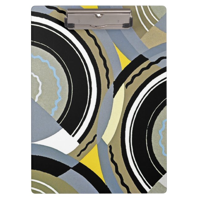 Carpeta De Pinza Diseño Art Deco #2 @ Emporio Moffa (Anverso)