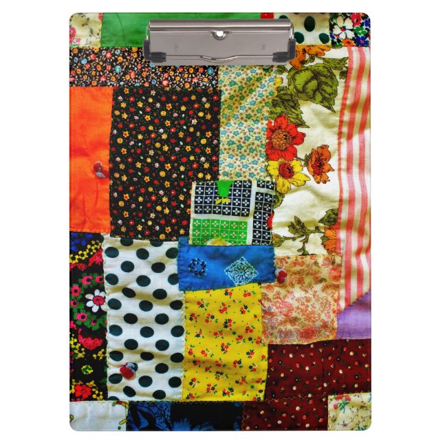 Carpeta De Pinza Diseño Cuilt Americano (Anverso)