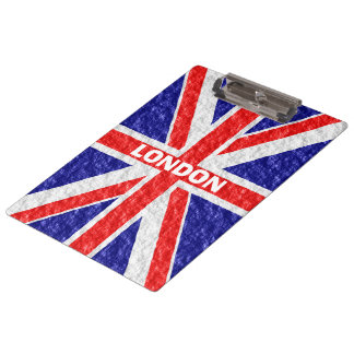 Carpeta De Pinza Diseño de bandera de la bandera de la unión