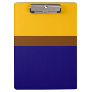 Carpeta De Pinza Diseño de bloque de color amarillo de la plancha a