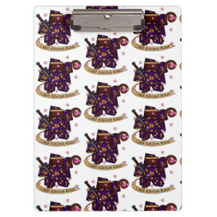 Carpeta De Pinza Diseño de dados de bloqueo