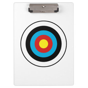Carpeta De Pinza Diseño de destino Bullseye