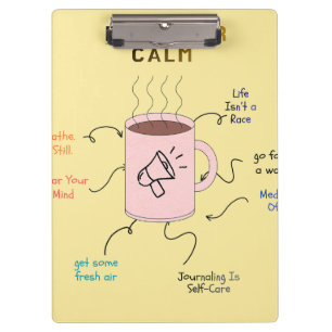 Carpeta De Pinza Diseño de envoltorio de texto motivacional