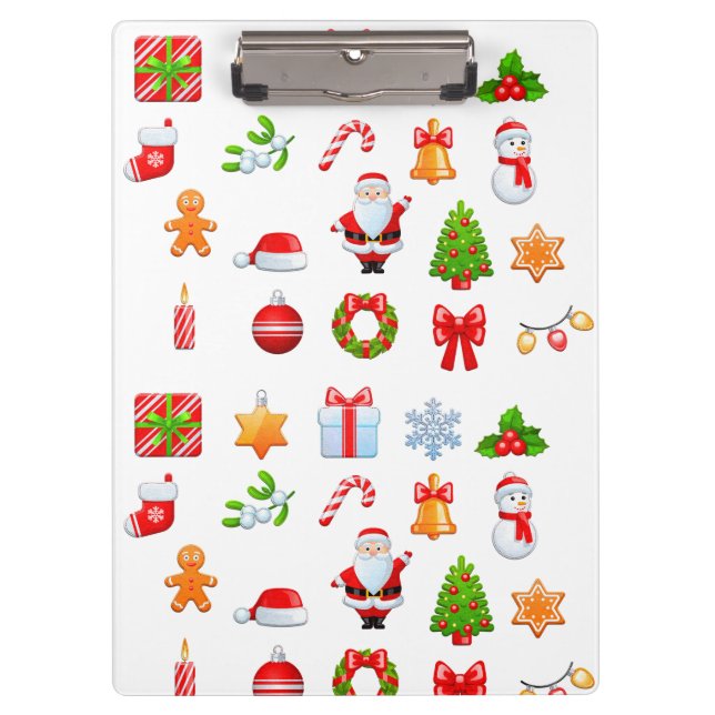 Carpeta De Pinza Diseño de iconos para Navidades dulces (Anverso)