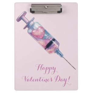 Carpeta De Pinza Diseño de inyección de amor del día de San Valentí