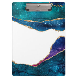 Carpeta De Pinza Diseño de la serie Galaxy Agate 3