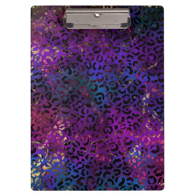 Carpeta De Pinza Diseño de la serie Leopard Paint 16 (Anverso)