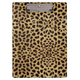 Carpeta De Pinza Diseño de leopardo