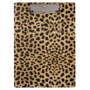 Carpeta De Pinza Diseño de leopardo