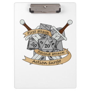 Carpeta De Pinza Diseño de los dados de combate