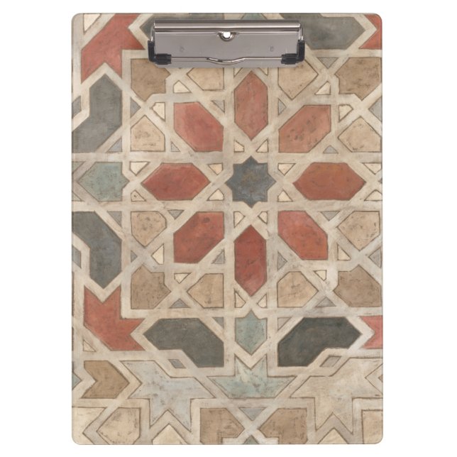 Carpeta De Pinza Diseño de Marrakech no embellecido II (Anverso)