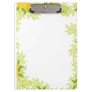 Carpeta De Pinza Diseño de papel de limón Divertido y funcional
