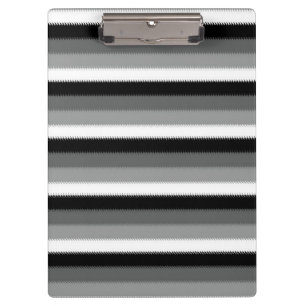 Carpeta De Pinza Diseño de rayas blancas negras