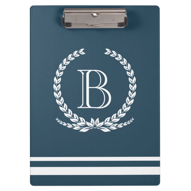 Carpeta De Pinza Diseño del monograma (Anverso)