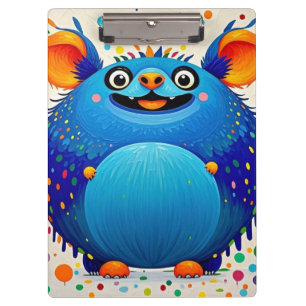 Carpeta De Pinza Diseño expresivo y abstracto de arte animal colori