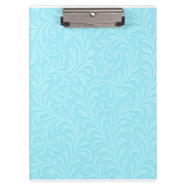 Carpeta De Pinza diseño floral retro (Anverso)