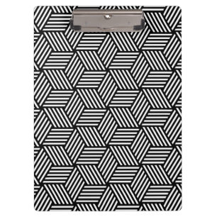 Carpeta De Pinza Diseño geométrico del arte del modelo