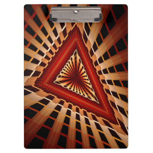 Carpeta De Pinza Diseño gráfico moderno de fractal de red de fantas