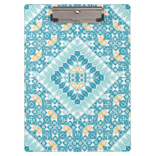 Carpeta De Pinza Diseño impreso con motivos de bordado palestino