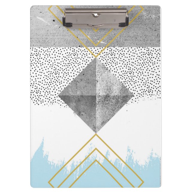 Carpeta De Pinza Diseño moderno abstracto (Anverso)