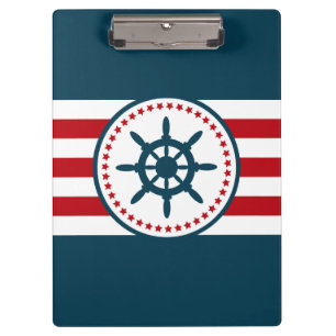 Carpeta De Pinza Diseño náutico