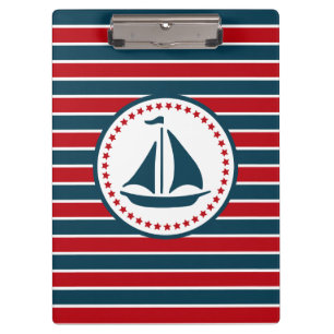 Carpeta De Pinza Diseño náutico