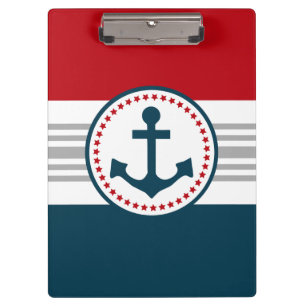 Carpeta De Pinza Diseño náutico