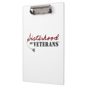 Carpeta De Pinza Diseño Orgullo Militar Hermanas de Veteranos