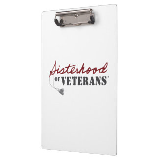 Carpeta De Pinza Diseño Orgullo Militar Hermanas de Veteranos