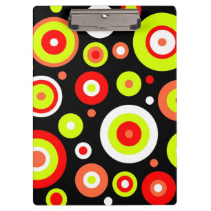 Carpeta De Pinza Diseño retro