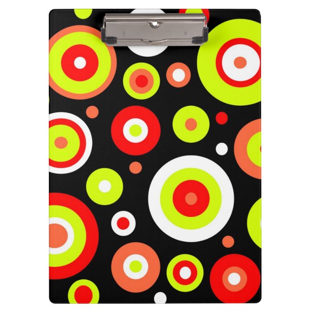 Carpeta De Pinza Diseño retro (Anverso)