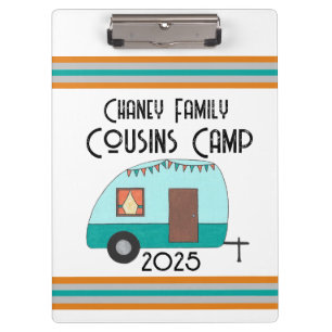 Carpeta De Pinza Disfrutando de los viajes de los Primos en el camp