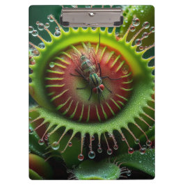 Carpeta De Pinza Diverión Floral de Venus Atrapamoscas Oficina Góti