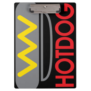 Carpeta De Pinza Diversión de icono de Hotdog