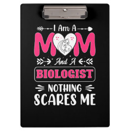Carpeta De Pinza Divertida Bióloga Mamá, Bióloga Mamá Divertida