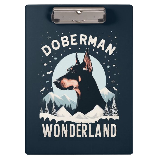 Carpeta De Pinza Doberman Wonderland - Típico de los amantes del pe (Anverso)