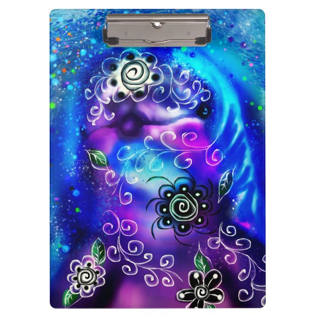 Carpeta De Pinza Dolphin azul azul azul Verde azulado costero Nauti (Anverso)