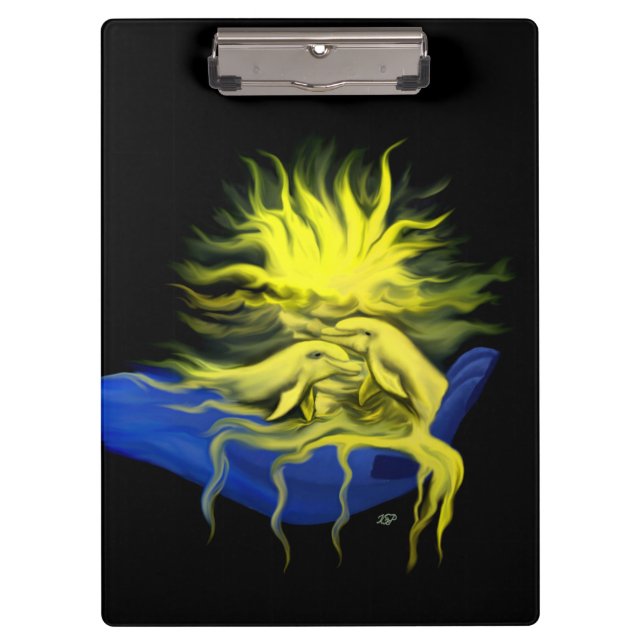 Carpeta De Pinza Dolphin Love (Anverso)