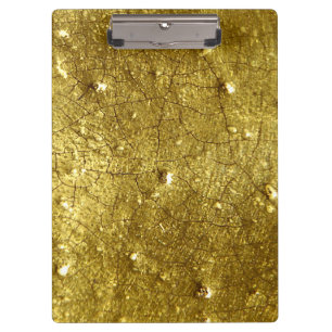 CARPETA DE PINZA DORADO