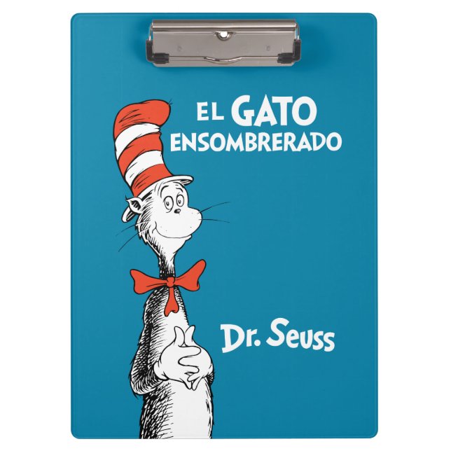 Carpeta De Pinza Dr. Seuss El Gato con Sombrero (Anverso)
