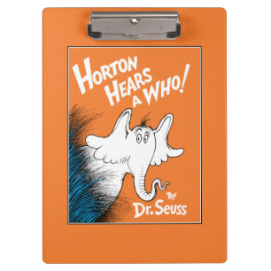 Carpeta De Pinza Dr. Seuss Horton escucha a Quién el libro