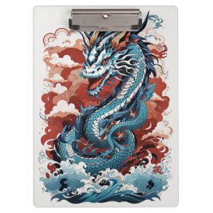 Carpeta De Pinza Dragón