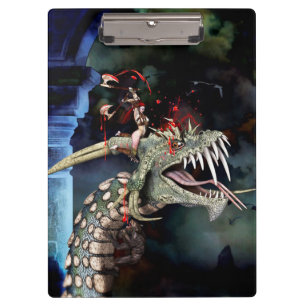 Carpeta De Pinza Dragón