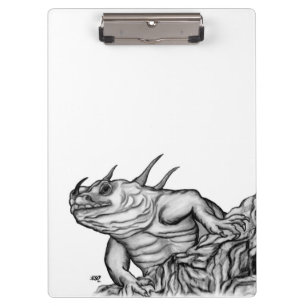 Carpeta De Pinza Dragón en la roca